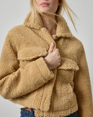 SHERPA COLLARED JACKET