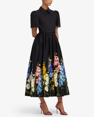 BIANCA SHORT SLEEVE MIDI DRESS