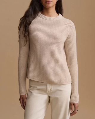 CASHMERE FISHERMAN SWEATER