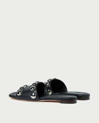 HAYES STUDDED FLAT SANDAL