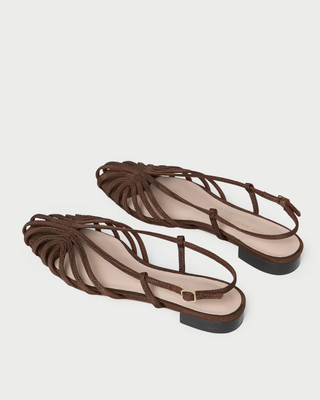 DEVON LATTICE SLINGBACK SANDAL