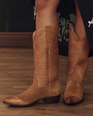 THE BASKET WEAVE COWBOY BOOT