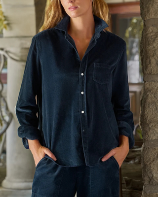 EILEEN RELAXED BUTTON-UP SHIRT