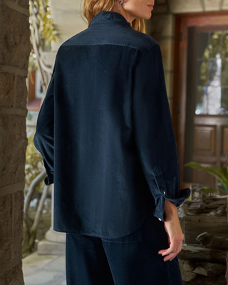 EILEEN RELAXED BUTTON-UP SHIRT