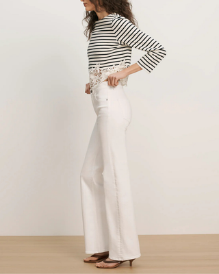 CROSBIE SLIM WIDE-LEG JEAN
