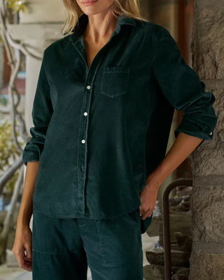 EILEEN RELAXED BUTTON-UP SHIRT