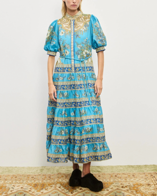 CASSIE TIERED MIDI DRESS