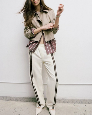 LOGAN DENIM TRACK PANT