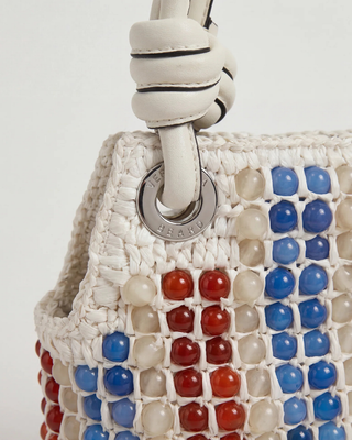 SMALL BEADED SLOUCH BAG