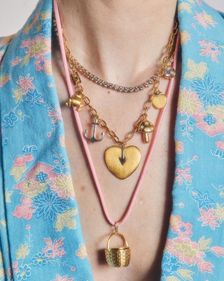 SHERBET PINK NECKLACE CORD