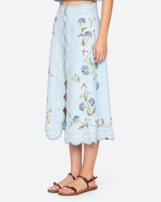 AUDRA EMBROIDERY SKIRT