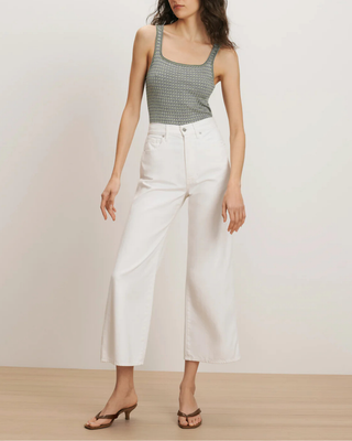 TAYLOR CROPPED WIDE LEG JEAN