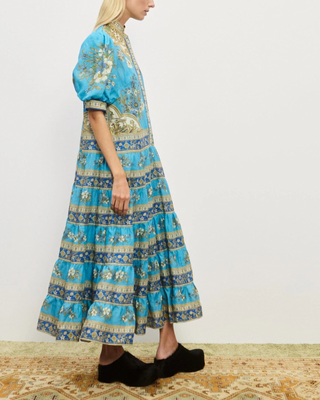 CASSIE TIERED MIDI DRESS