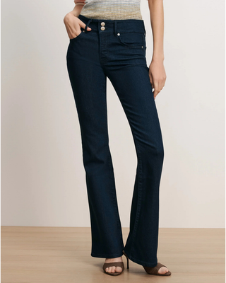 BEVERLY MID RISE SKINNY FLARE