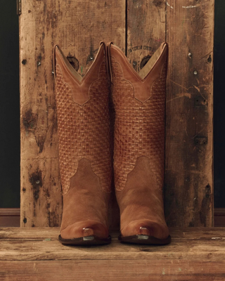THE BASKET WEAVE COWBOY BOOT