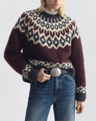 ISALINE FAIR ISLE SWEATER