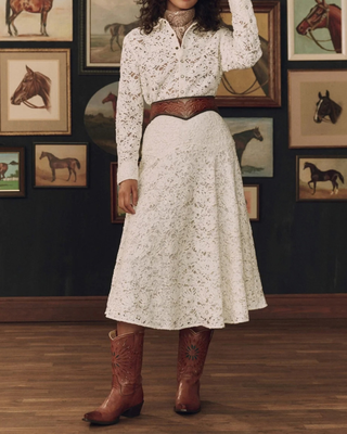THE RELIC LACE WESTERN SHIRT