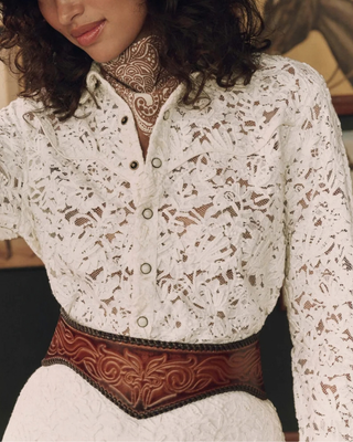 THE TOOLED CORSET BELT