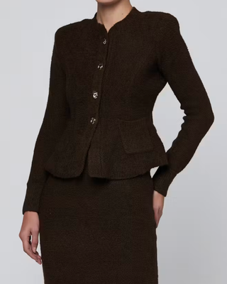 MELISSA KNIT FLARE CARDI