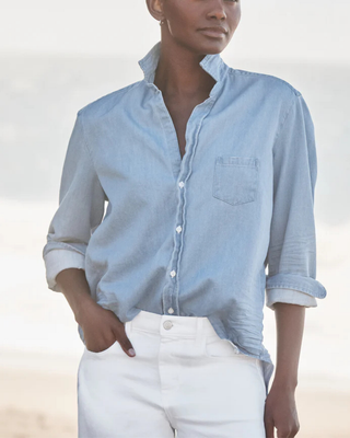 EILEEN RELAXED BUTTON-UP SHIRT
