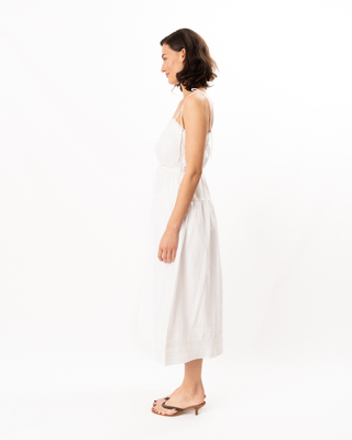PETRA EMBROIDERED COTTON DRESS