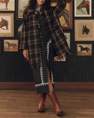 THE FRINGE COAT