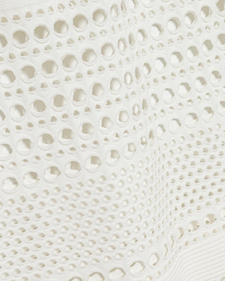 WESTLY OPEN STITCH KNIT MIDI SKIRT