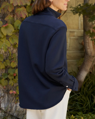 EILEEN SWEATSHIRT BUTTON-UP