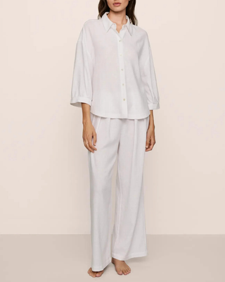 LINEN BLEND RELAXED PANT