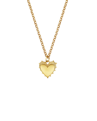 SMALL HEART OF GOLD NECKLACE
