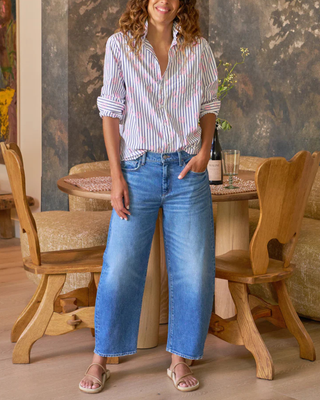 EILEEN RELAXED BUTTON-UP SHIRT