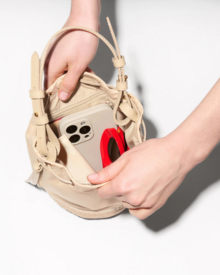 WAVERLY ESPADRILLE BUCKET BAG