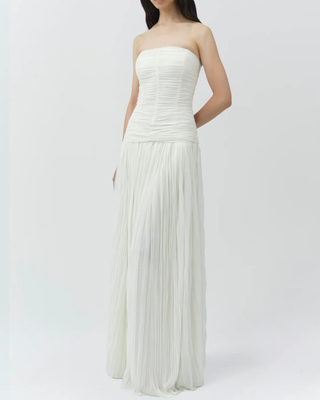 DANIELLE CRINKLE JERSEY BUSTIER