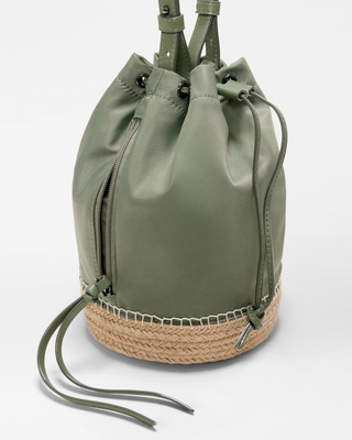 WAVERLY ESPADRILLE BUCKET BAG