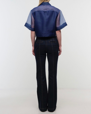 RYETT S/S CROP SHIRT