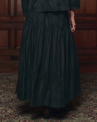 THE LATTICE LACE VICTORIAN SKIRT