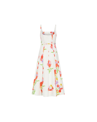 NIA PRINTED MIDI DRESS