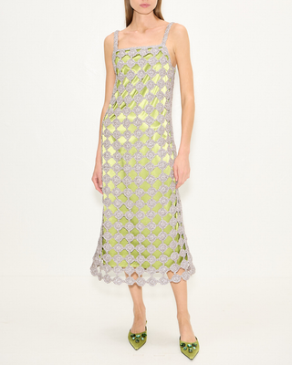 ZYLA CROCHET MIDI DRESS