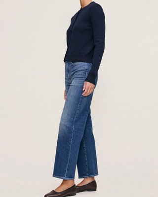 KARMINE REFINED WIDE-LEG JEAN