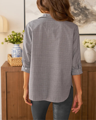 OONA CONTINUOUS BUTTON-UP SHIRT