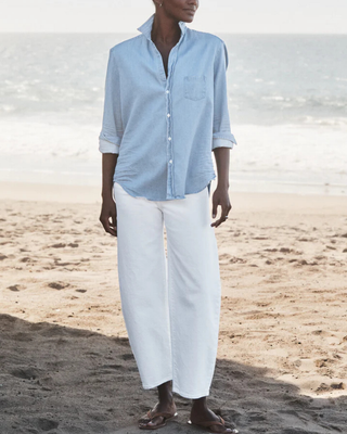 EILEEN RELAXED BUTTON-UP SHIRT