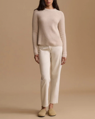 CASHMERE FISHERMAN SWEATER