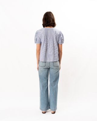 IZARO STRIPE COTTON TOP