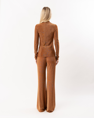 LUREX JERSEY PLARE PANTS