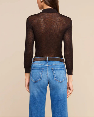 CARINE POINTELLE COLLARED SWEATER
