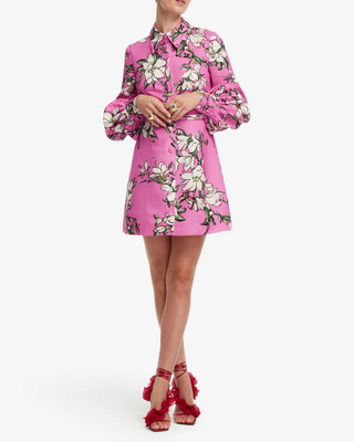 LUMINOUS LINEN MINI DRESS