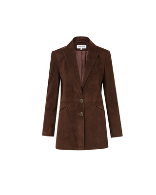 MACI SUEDE DICKEY JACKET