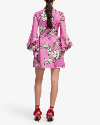 LUMINOUS LINEN MINI DRESS