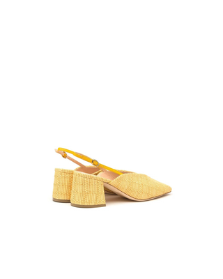 MARQUITO SLINGBACK BLOCK HEEL