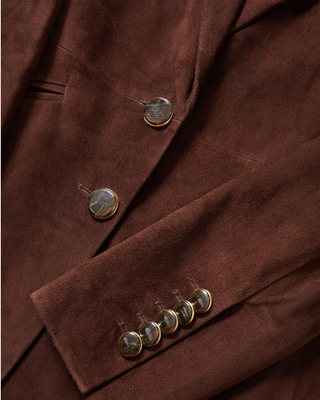 MACI SUEDE DICKEY JACKET
